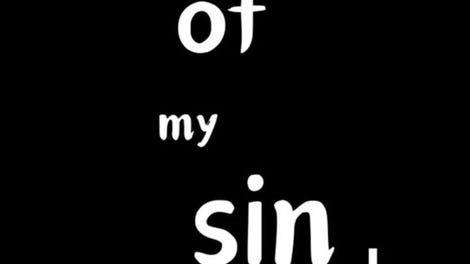 Speak of my sin