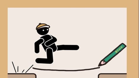 Draw Two Save: Save the man