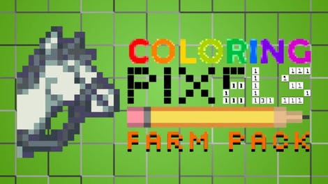 Coloring Pixels: Farm Pack
