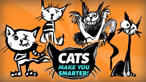 Cats Make You Smarter!