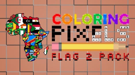 Coloring Pixels: Flag 2 Pack - Kotaku