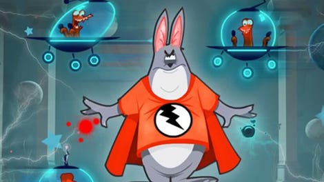 Thunder War Rabbit Alien Fight