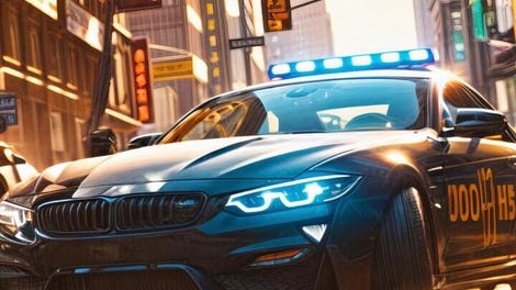 Police Car Parking 3D