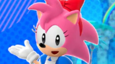 Sonic Superstars: Retro Diner Amy Costume