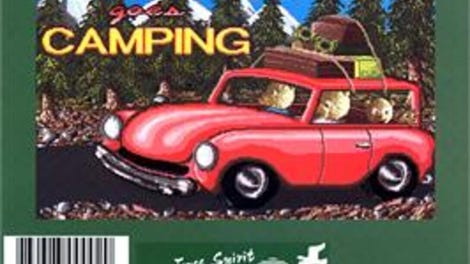 Barney Bear Goes Camping