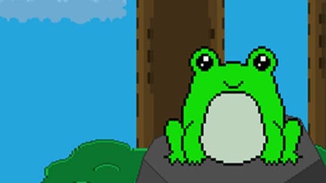 Little Green Frog