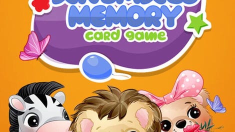 Cute Animals Memory Card Game