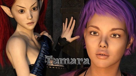 Tamara In The Forsaken Dungeon