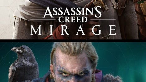 Assassin's Creed Mirage & Assassin's Creed Valhalla Bundle