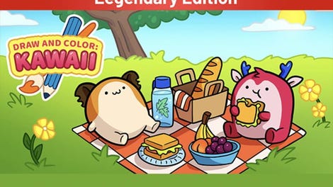 Draw and Color: Kawaii - Legendary Edition