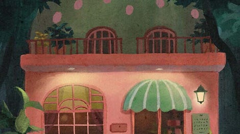 ­Into the Deep Dark Green Sleep