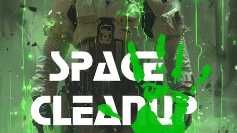 Space CleanUp: Cosmic Robot Disinfector