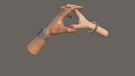 Hypotheses on the Symmetry between Vision and Hands