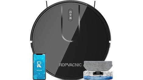 ROPVACNIC Robot Vacuum Cleaner Robot Vacuum and Mop Combo