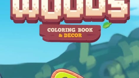Pixelwoods: Coloring Book & Decor