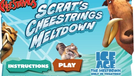 Scrat's Cheestrings Meltdown