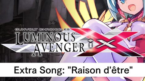 Gunvolt Chronicles: Luminous Avenger iX - Extra Song: "Raison d'être"