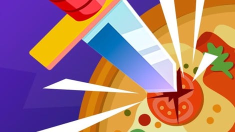 Knife Dash: Hit to Crush Pizza
