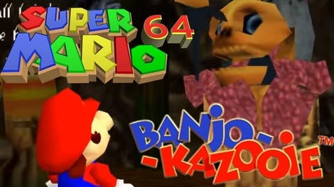 Mario 64 x Banjo Kazooie