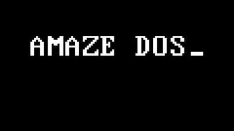AMaze DOS