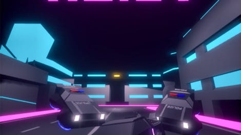 Neon Heist: Cyber Drive chase
