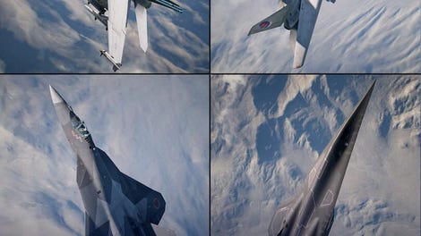 Ace Combat 7: Skies Unknown - Top Gun: Maverick Aircraft Set