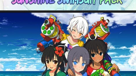 Senran Kagura: Peach Beach Splash - Sunshine Swimsuit Pack