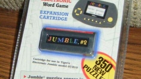 Jumble Electronic Word Game: Expansion Cartridge