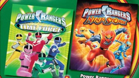 2 Games in 1 Double Pack: Power Rangers Ninja Storm + Power Rangers Time Force