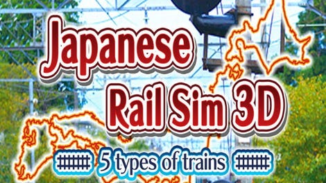 Japanese Rail Sim 3D 5 types of trains