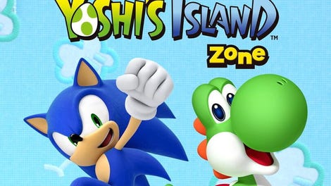 Sonic Lost World: Yoshi's Island Zone