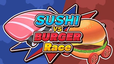 Sushi vs. Burger Race