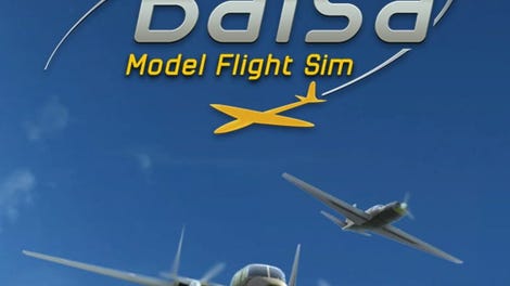 Balsa Model Flight Simulator