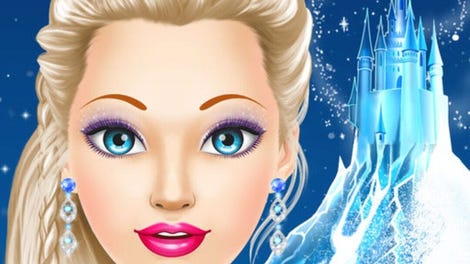 Ice Queen Salon - Girls Makeup and Dressup Game - Kotaku