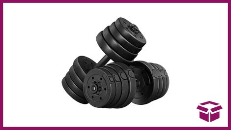 Yaheetech 66LB Adjustable Dumbbell Set