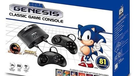 Sega Genesis Classic Game Console