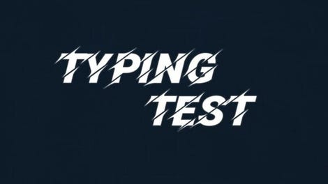 Typing Test