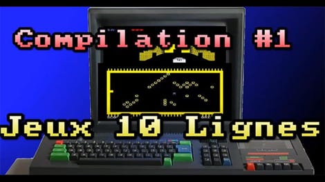 Compilation of 10 Line Basic games