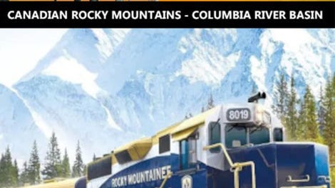 Trainz Railroad Simulator 2019: Canadian Rocky Mountains - Columbia River Basin