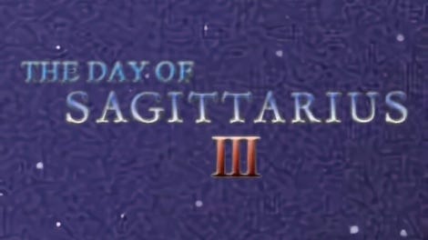 The Day of Sagittarius III