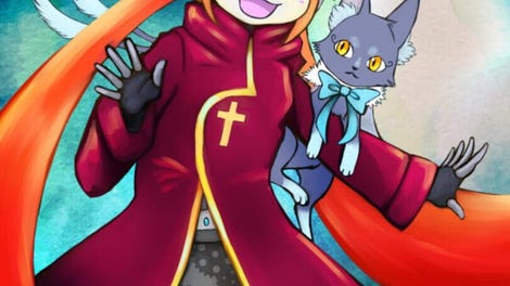The Robot Girl Meets the Human!
