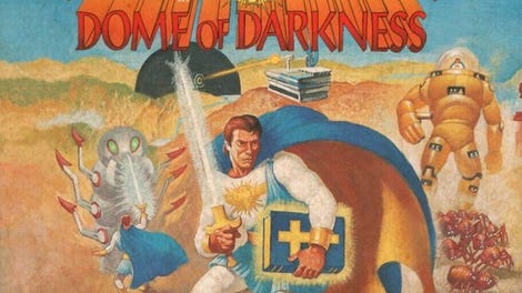 Captain Bible in Dome of Darkness