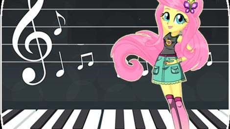 Fluttershy Piano Tiles