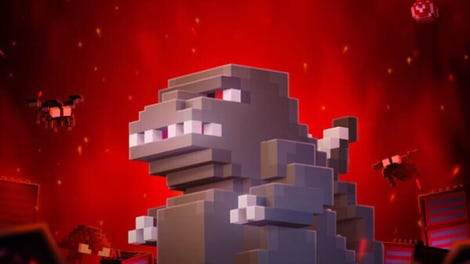 Godzilla Voxel Wars