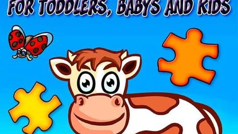 Animal Farm Jigsaw Games for Toddlers, Babys and Kids