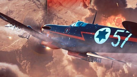 War Thunder: Ezer Weizman's Spitfire Pack