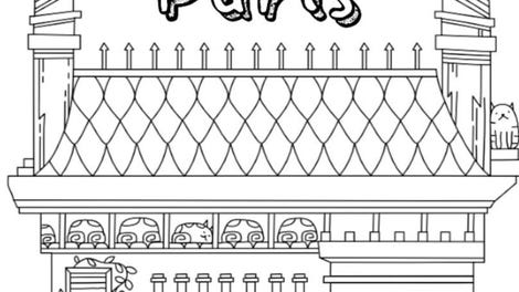 Cats Hidden in Paris