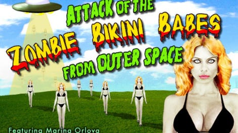 Attack of the Zombie Bikini Babes From Outer Space