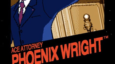 Phoenix Wright: Ace Attorney - NES Demake