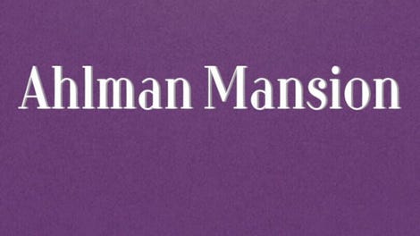 Ahlman Mansion 2020